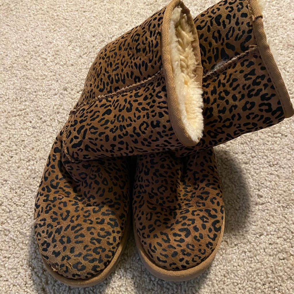 Leopard Print Uggs